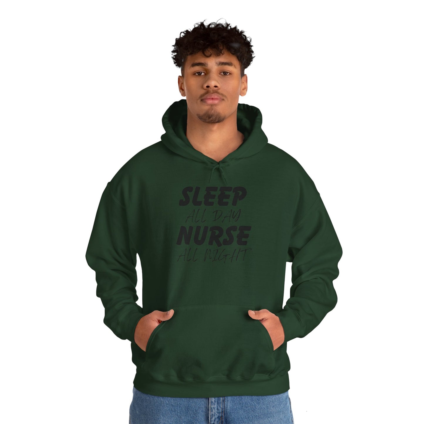 "Sleep All Day" - Hoodie