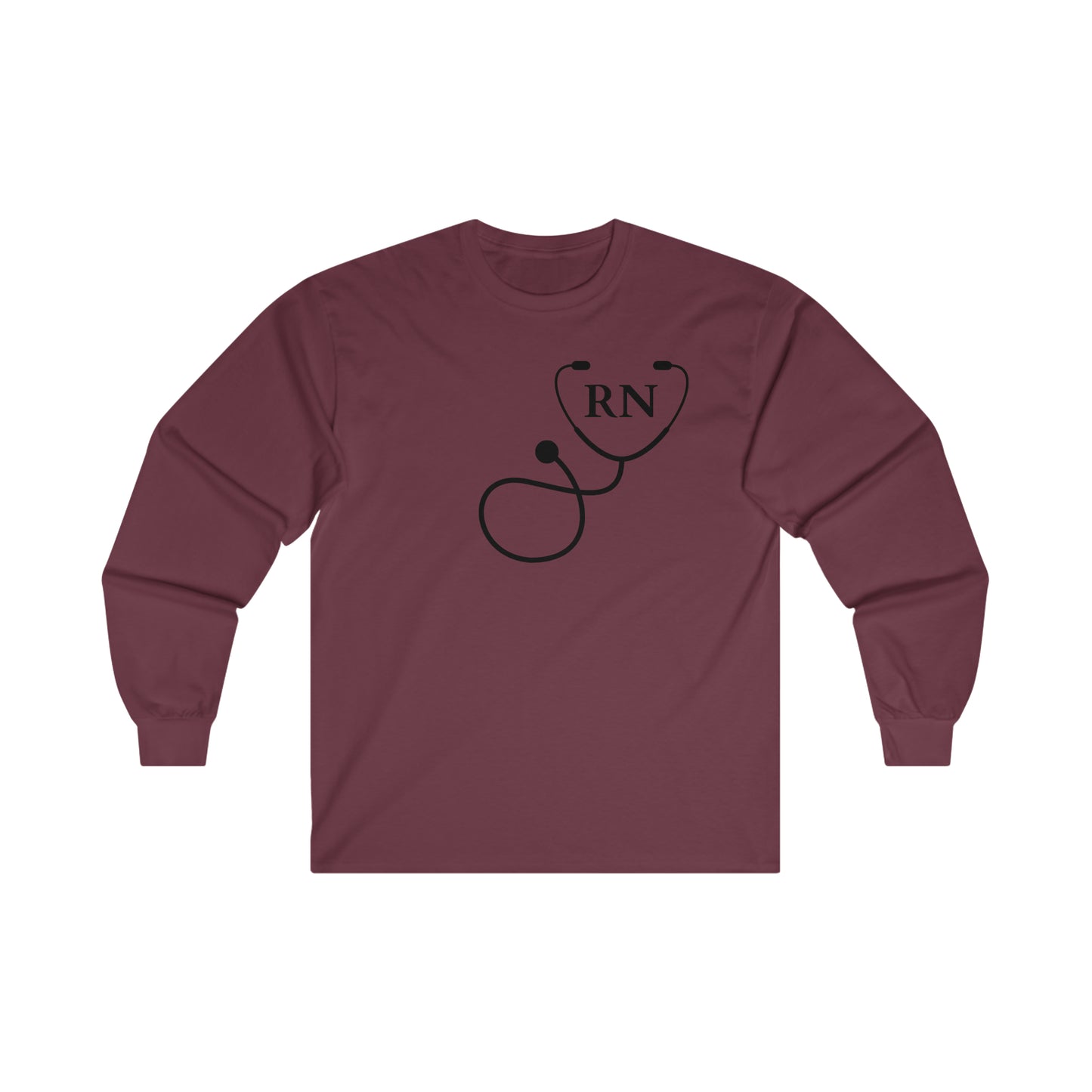 "RN Stethoscope" - Long Sleeve