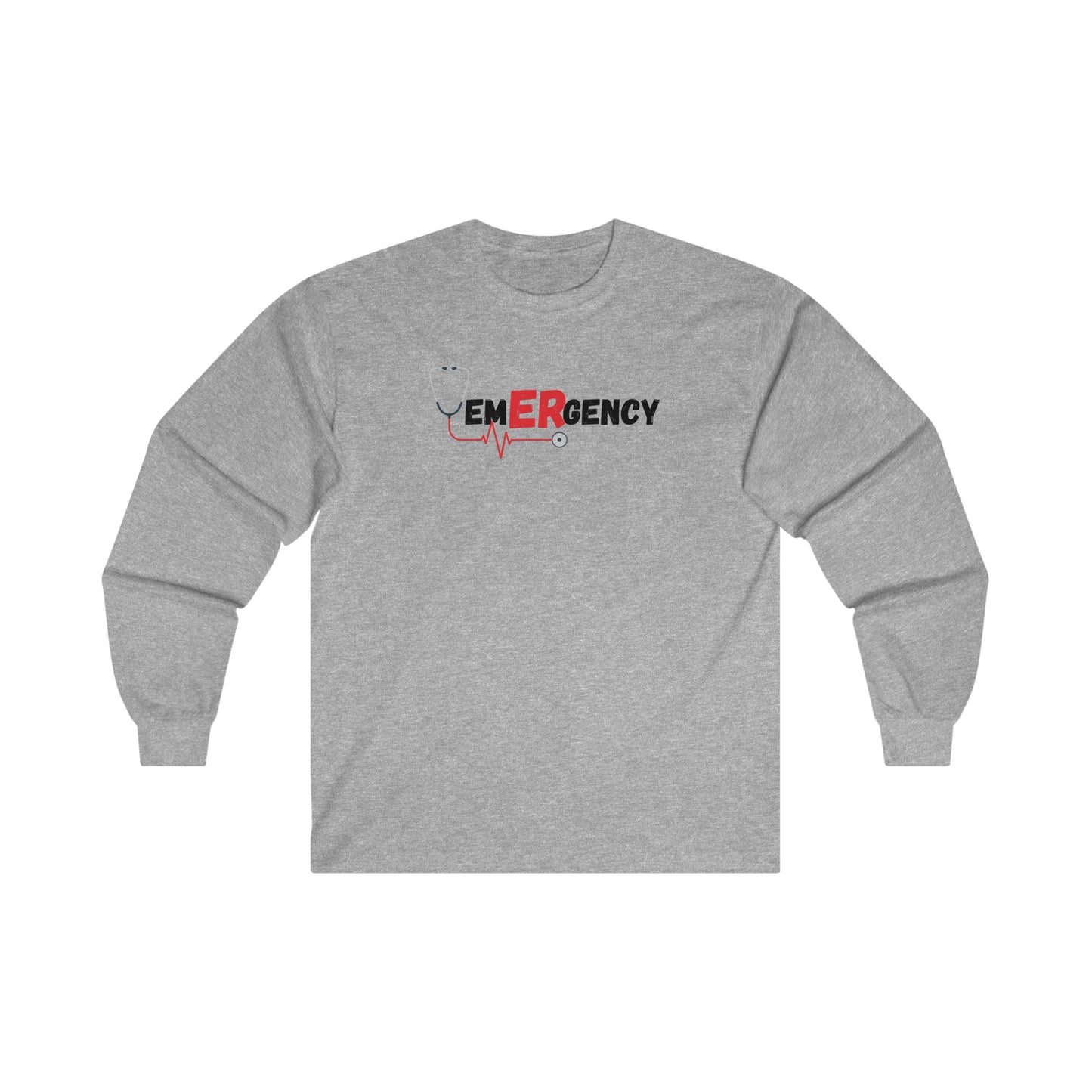 "ER Stethoscope" - Long sleeve