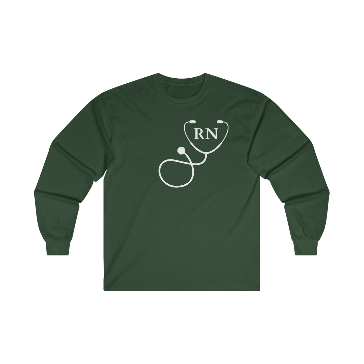 "RN Stethoscope" - Long Sleeve