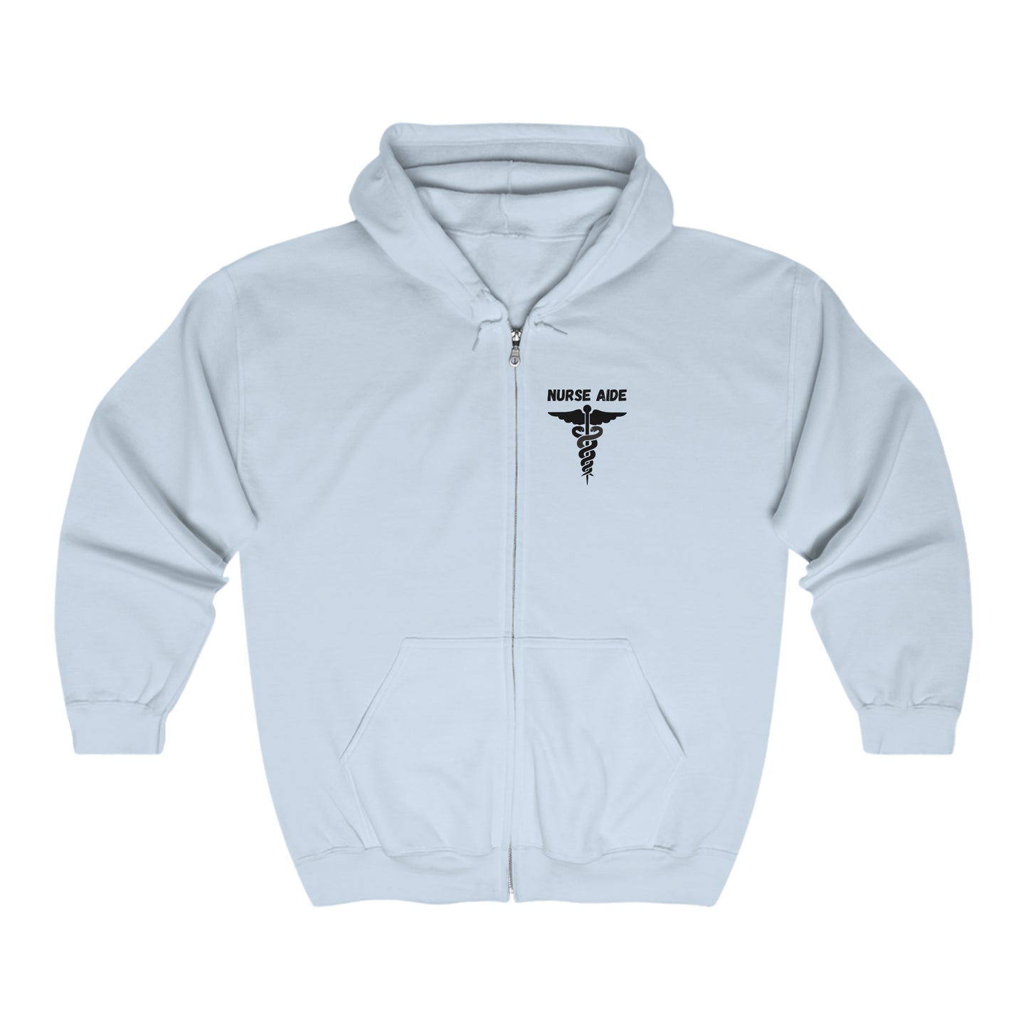 "Nurse Aide" - Zip-Up Hoodie