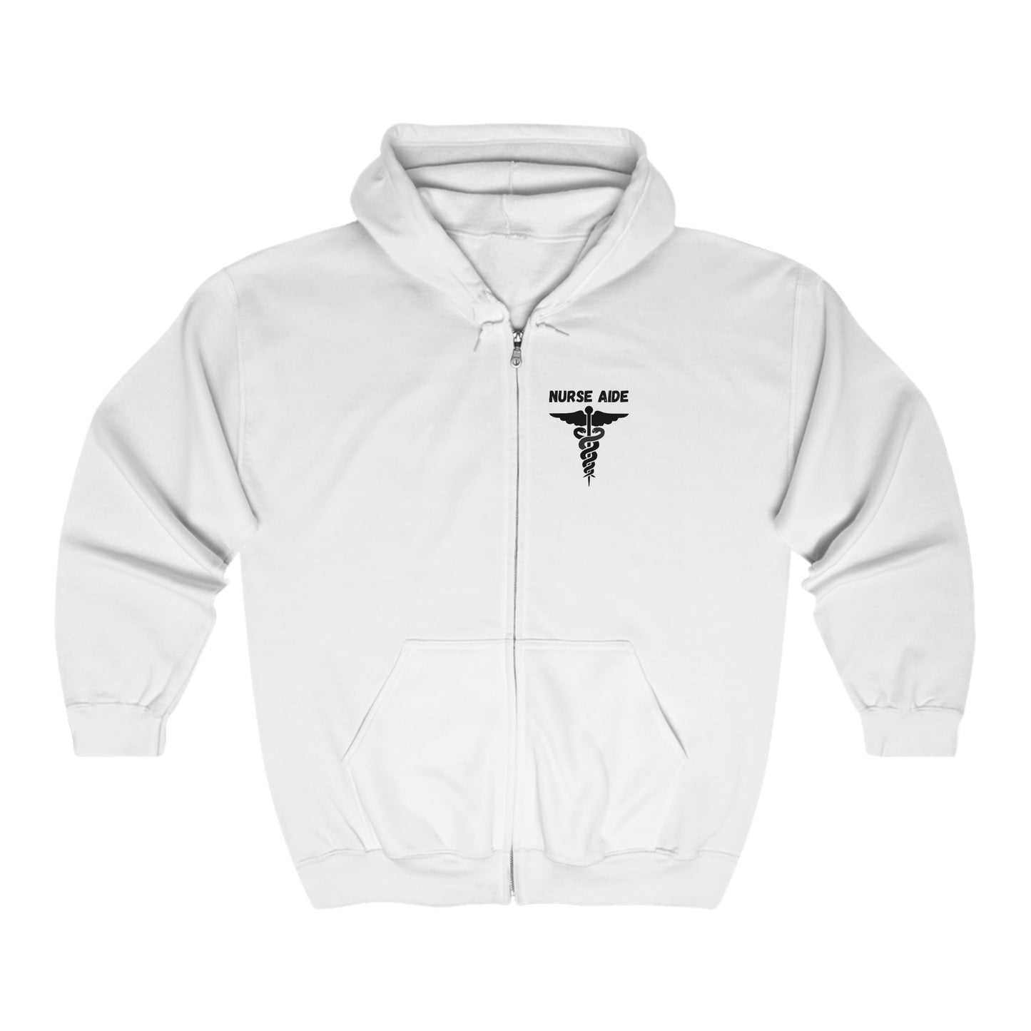 "Nurse Aide" - Zip-Up Hoodie