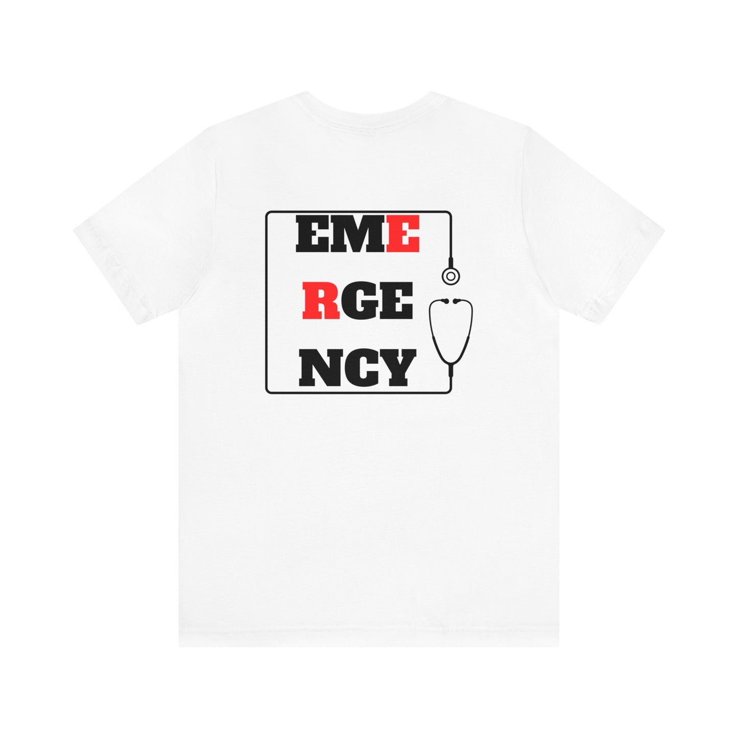 "Square Stethoscope" - Short Sleeve