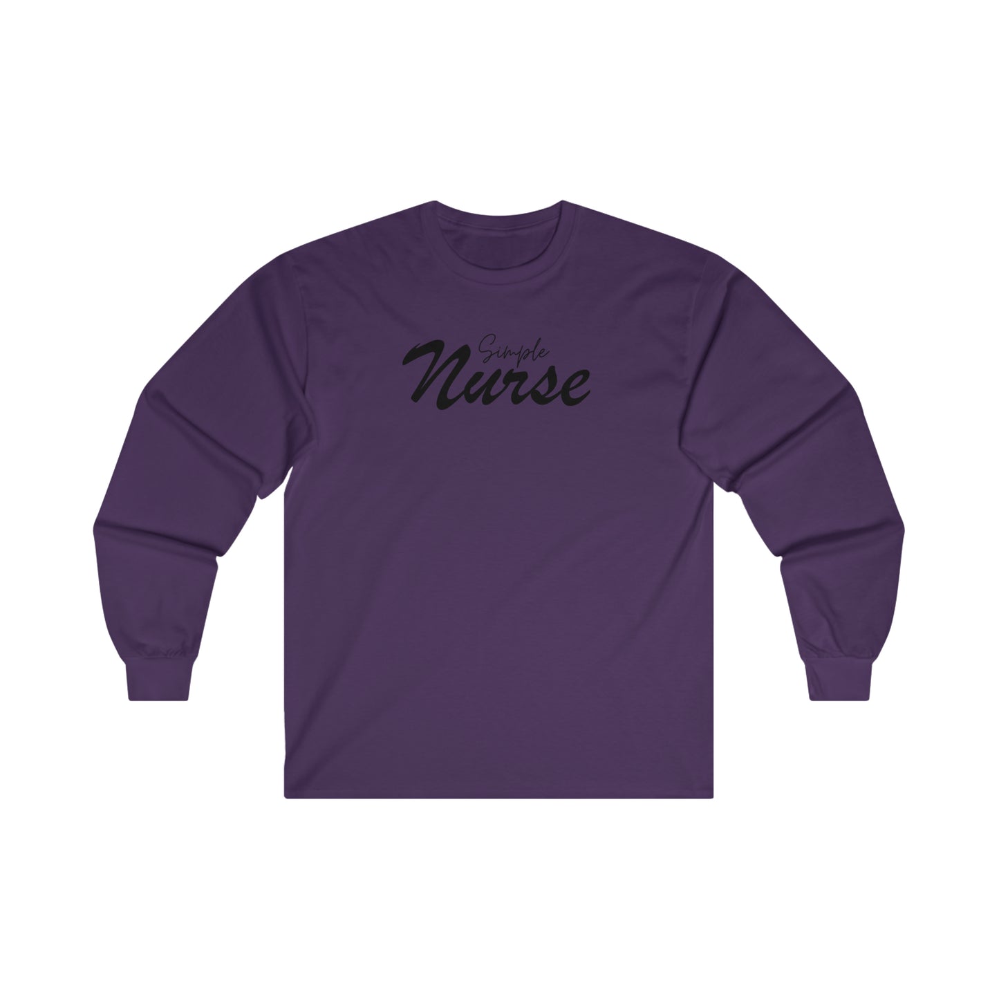 "Simple Nurse" - Long Sleeve