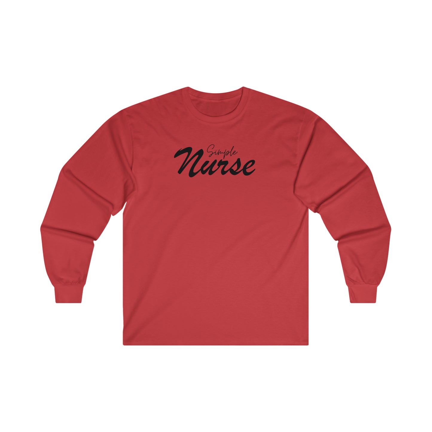 "Simple Nurse" - Long Sleeve