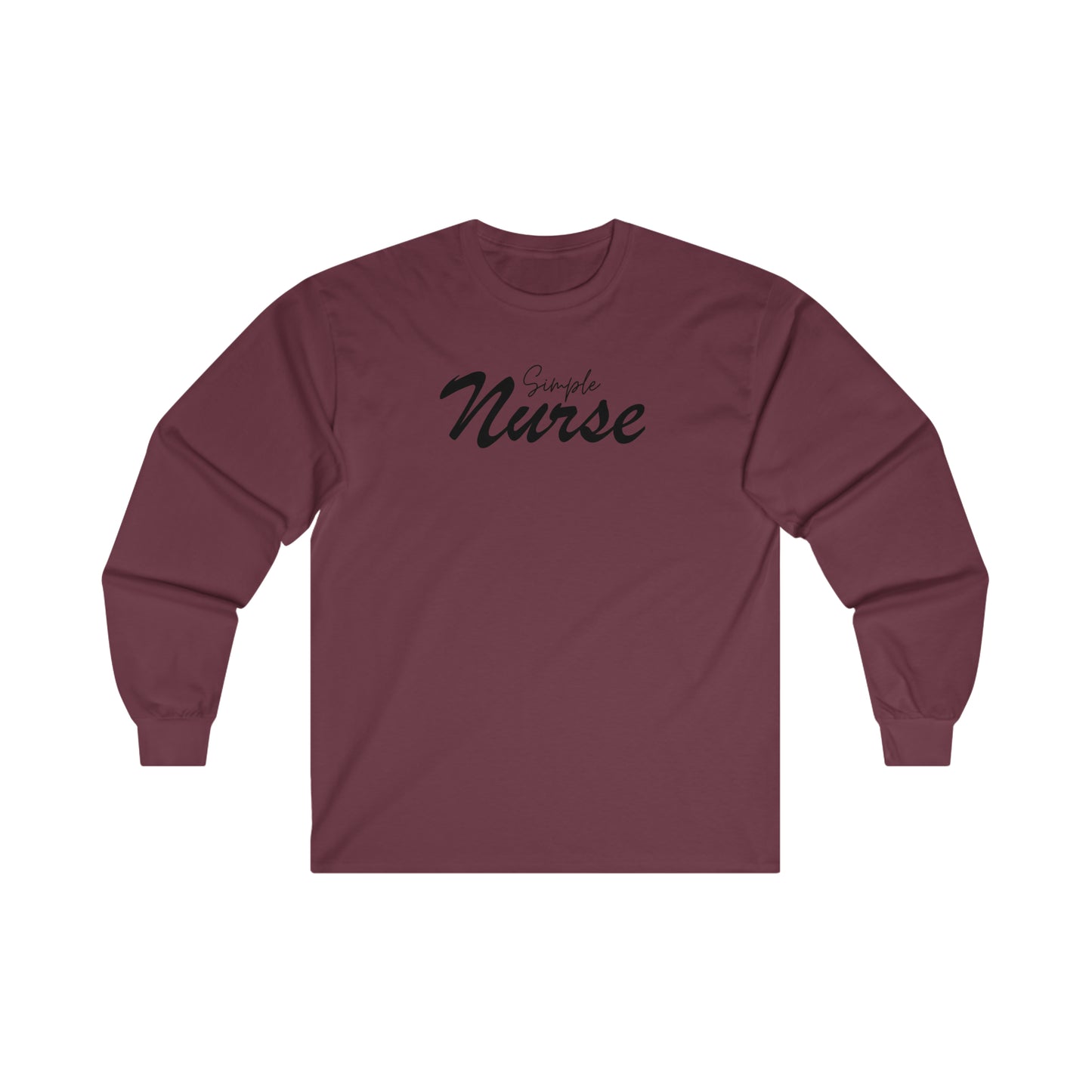 "Simple Nurse" - Long Sleeve