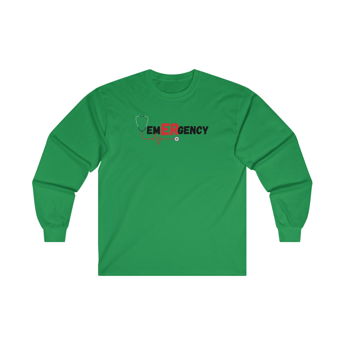 "ER Stethoscope" - Long sleeve