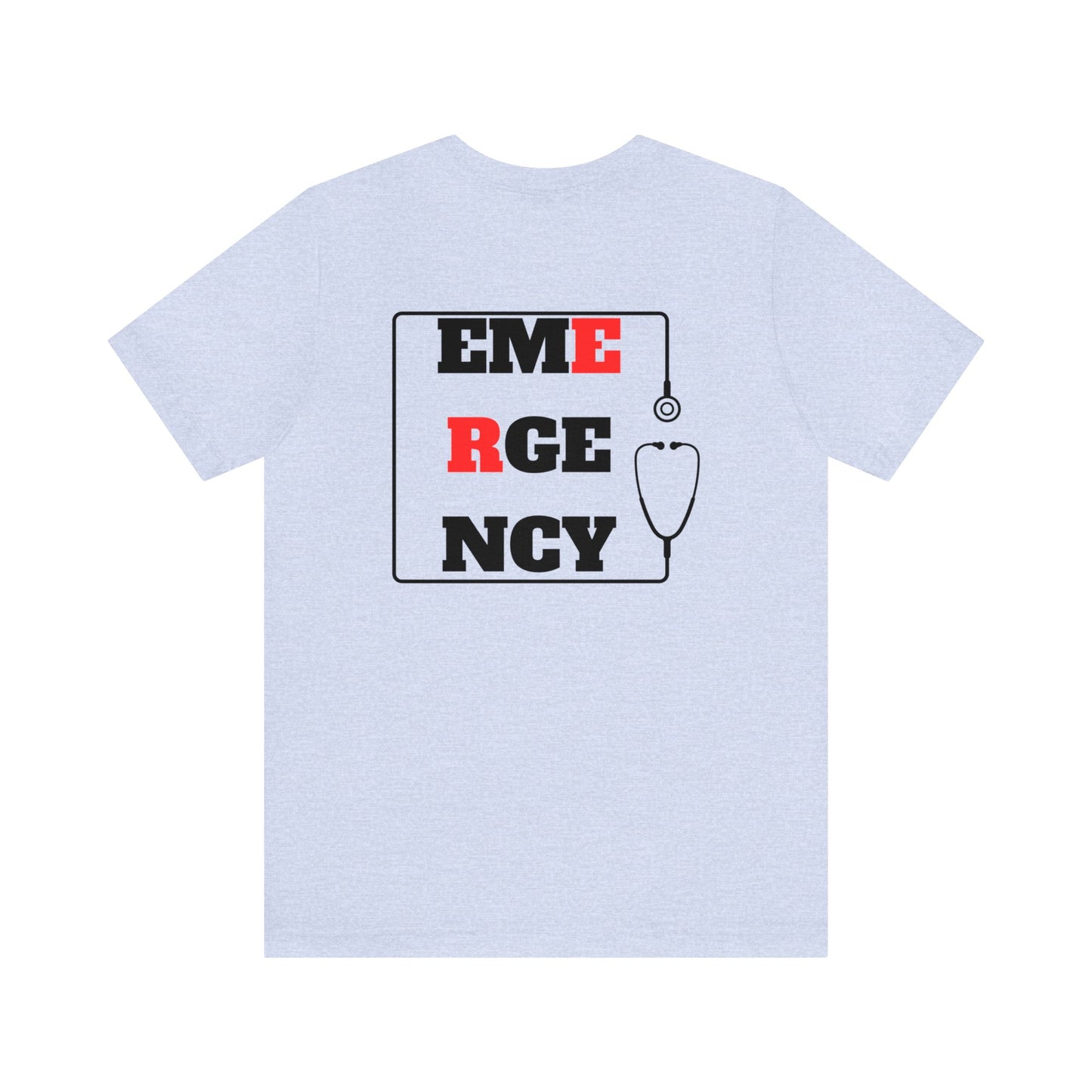 "Square Stethoscope" - Short Sleeve