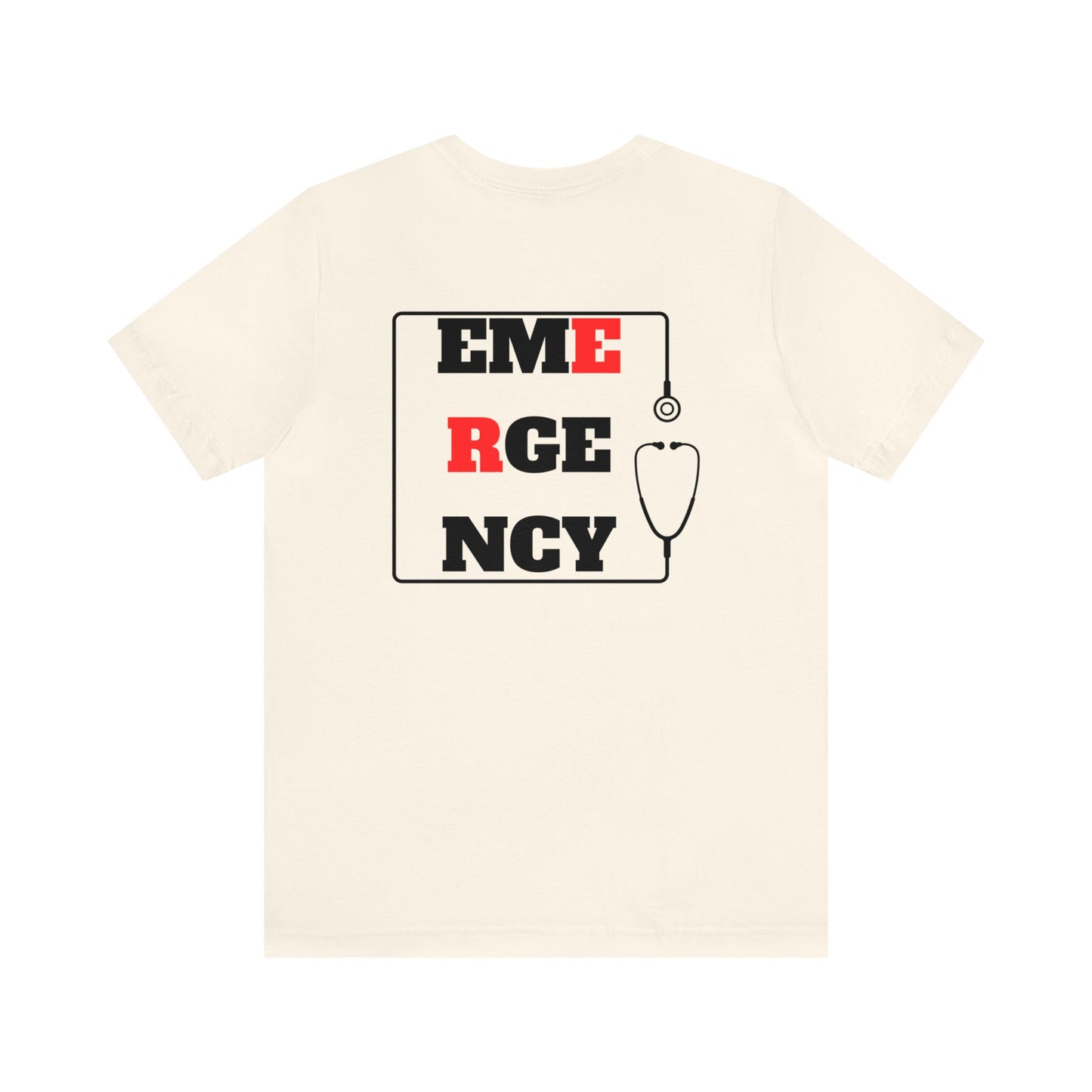 "Square Stethoscope" - Short Sleeve