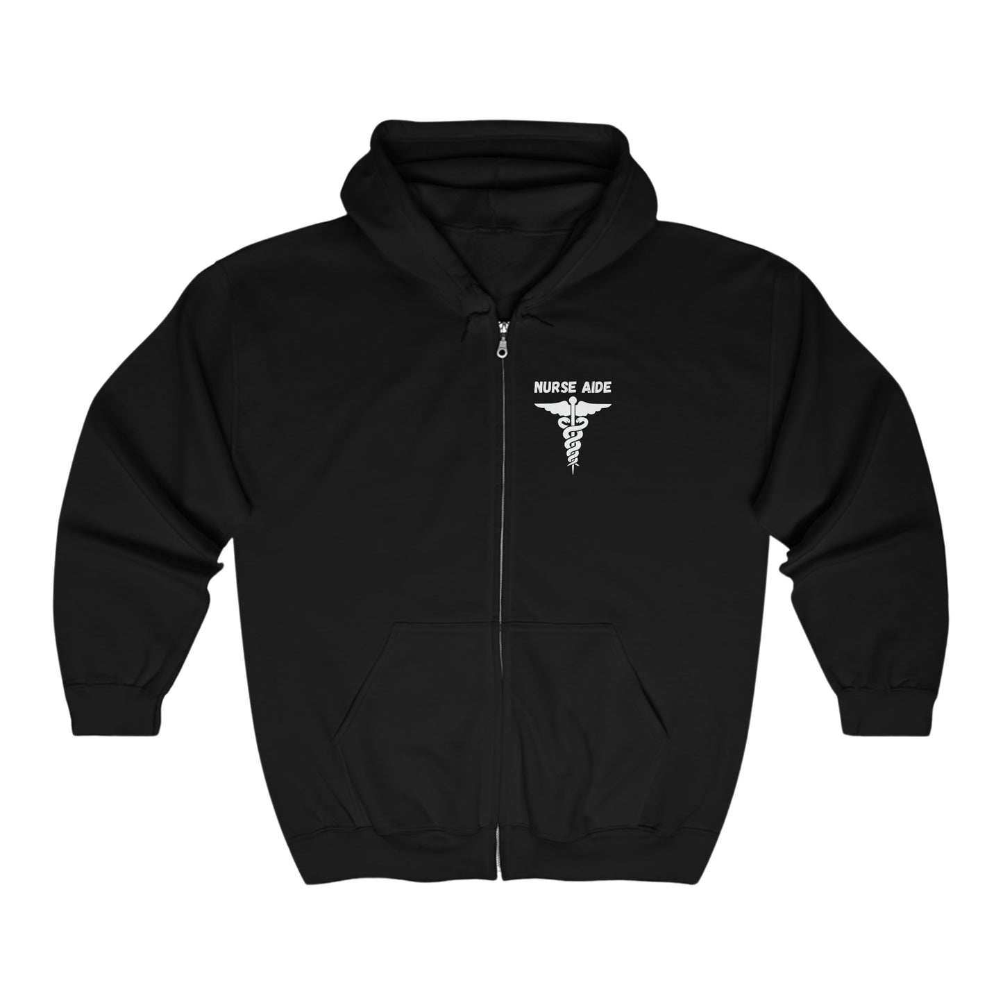 "Nurse Aide" - Zip-Up Hoodie